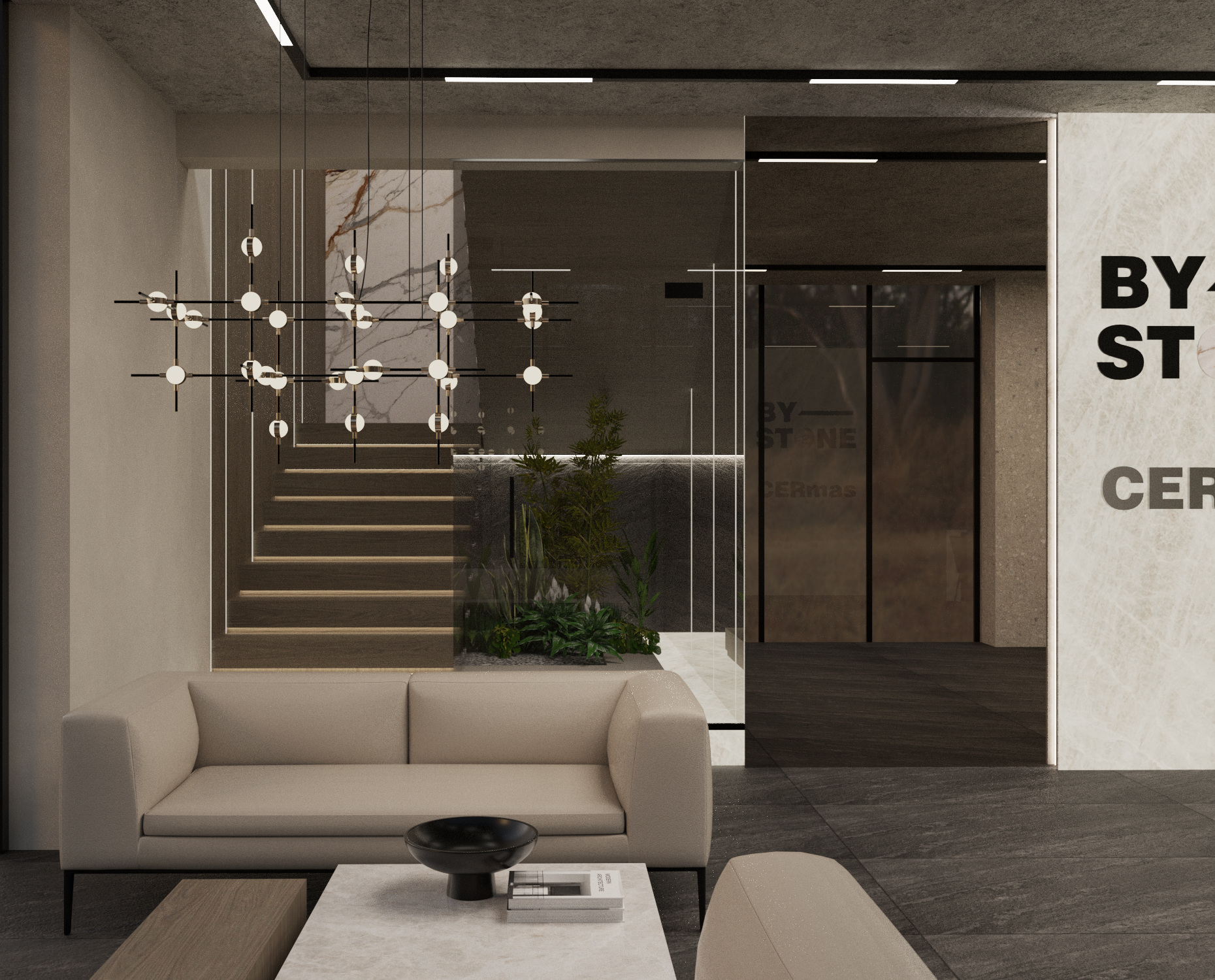Showroom ByStone — wizualizacja 1